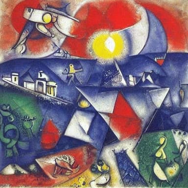 Marc Chagall Style Example 1