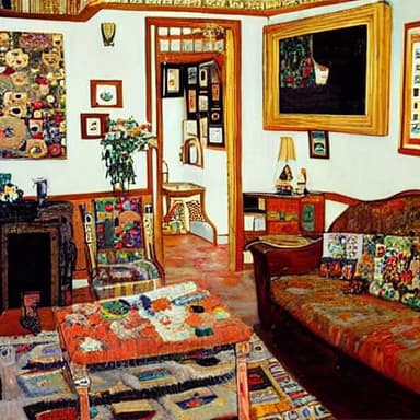 Gustav Klimt Style Example 7