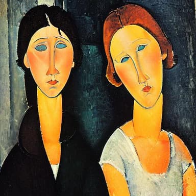 Amedeo Modigliani Style Example 6