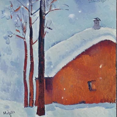 Amedeo Modigliani Style Example 8