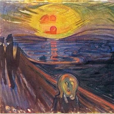 Edward Munch Style Example 1