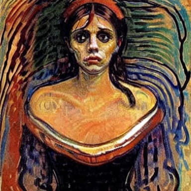 Edward Munch Style Example 2