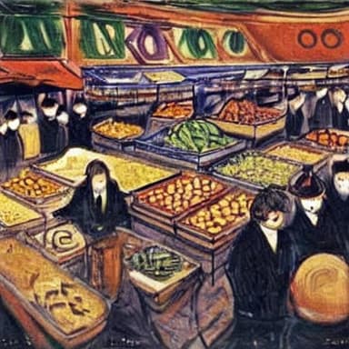 Edward Munch Style Example 4