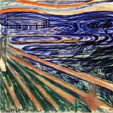 Edward Munch Style Example 5