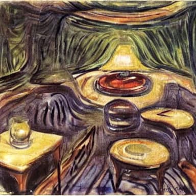 Edward Munch Style Example 7